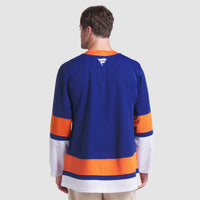 New York Islanders Hockey Jersey, Royal Premium Sportswear Jersey Shirt, Long Sleeve Hockey Sweater Jersey, Casual Gift for Men, Style 202015726