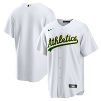 Athletics Baseball Jersey, White Replica Sportswear Jersey Shirt, Lightweight Breathable Athletic Jersey, Casual Gift for Men, Style 200925285