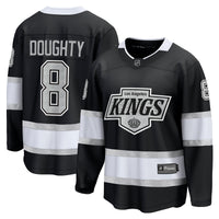 Drew Doughty Los Angeles Kings Hockey Jersey, Black Breakaway Sportswear Jersey Shirt, Long Sleeve Hockey Sweater Jersey, Casual Gift for Men