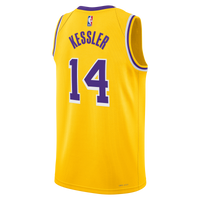 Walker Kessler Los Angeles Lakers Basketball Jersey, Gold Swingman Sportswear Jersey Shirt, Sleeveless Athletic Tank Jersey, Casual Gift for Men