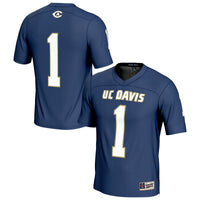 UC Davis Aggies Football Jersey, Navy Fashion Lightweight Sportswear Jersey Shirt, Lightweight Breathable Athletic Jersey, Casual Gift for Men