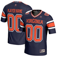 Virginia Cavaliers Football Jersey, Navy Sportswear Jersey Shirt, Lightweight Breathable Athletic Jersey, Casual Gift for Men, Style 200425394