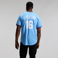 Bo Jackson Kansas City Royals Baseball Jersey, Blue Limited Sportswear Jersey Shirt, Lightweight Breathable Athletic Jersey, Casual Gift for Men