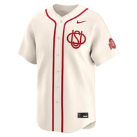 Ohio State Buckeyes Baseball Jersey, Cream Limited Sportswear Jersey Shirt, Lightweight Breathable Athletic Jersey, Casual Gift for Men
