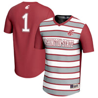 Washington State Cougars Soccer Jersey, Sportswear Jersey Shirt, Lightweight Breathable Athletic Jersey, Casual Gift for Men, Style 203152710
