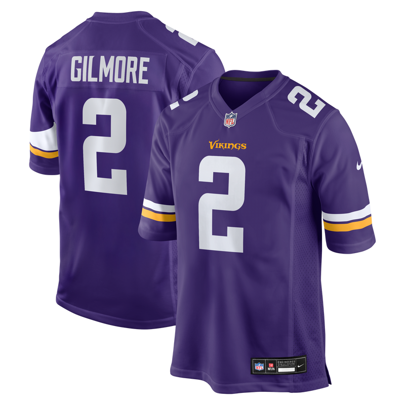 Stephon Gilmore Minnesota Vikings Football Jersey, Purple Sportswear Jersey Shirt, Lightweight Breathable Athletic Jersey, Casual Gift for Men
