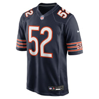 Drew Dalman Chicago Bears Football Jersey, Navy Game Sportswear Jersey Shirt, Lightweight Breathable Athletic Jersey, Casual Gift for Men