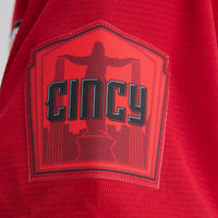 Cincinnati Reds Baseball Jersey, Red Sportswear Jersey Shirt, Lightweight Breathable Athletic Jersey, Casual Gift for Men