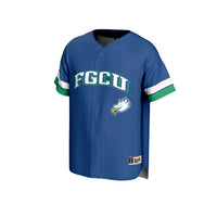 Florida Gulf Coast Eagles Baseball Jersey, Blue Sportswear Jersey Shirt, Lightweight Breathable Athletic Jersey, Casual Gift for Men