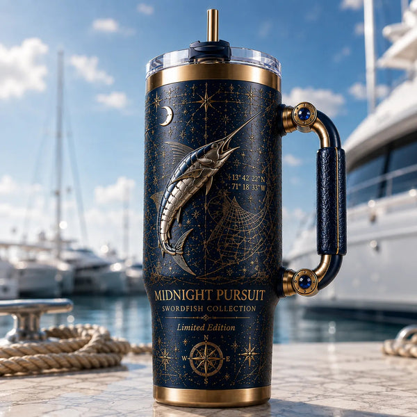Midnight Pursuit - Celestial Charts and the Swordfish Motif - main