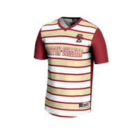 Boston College Eagles Soccer Jersey, Maroon Fashion Sportswear Jersey Shirt, Lightweight Breathable Athletic Jersey, Casual Gift for Men