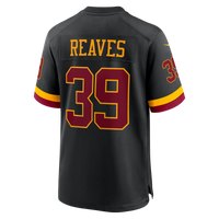 Jeremy Reaves Washington Commanders Football Jersey, Black Sportswear Jersey Shirt, Lightweight Breathable Athletic Jersey, Casual Gift for Men