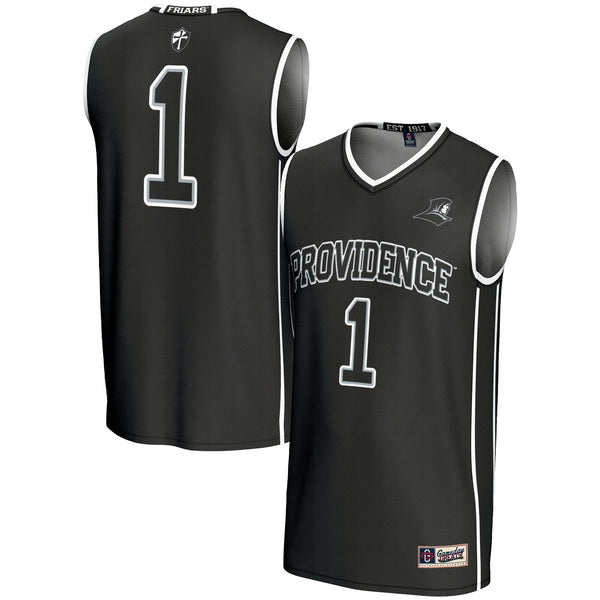 #1 Providence Friars Lightweight Basketball Jersey - Black