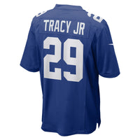 Tyrone Tracy Jr. New York Giants Football Jersey, Royal Sportswear Jersey Shirt, Lightweight Breathable Athletic Jersey, Casual Gift for Men