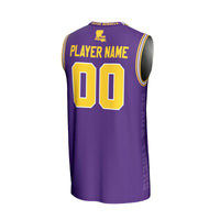 LSU Tigers Basketball Jersey, Purple Lightweight Sportswear Jersey Shirt, Sleeveless Athletic Tank Jersey, Casual Gift for Men, Style 201346787