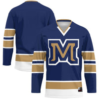 Montana State Bobcats Hockey Jersey, Blue Sportswear Jersey Shirt, Long Sleeve Hockey Sweater Jersey, Casual Gift for Men