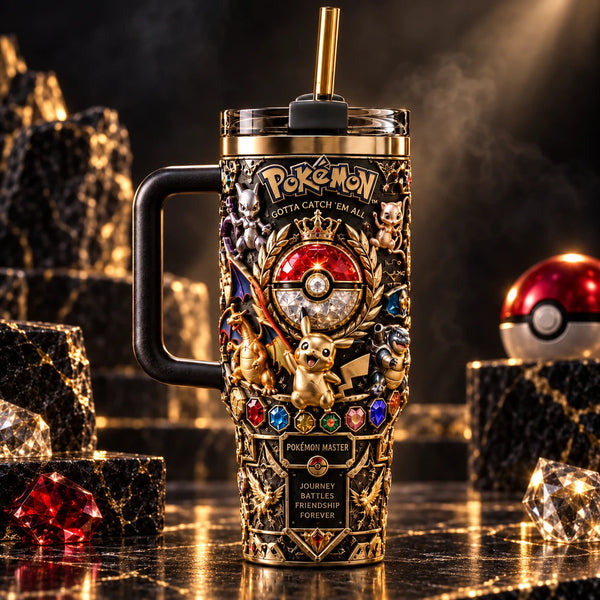 PK Gilded Crest - Ornate Relief Tumbler - main