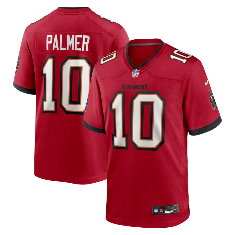 Trey Palmer Tampa Bay Buccaneers Football Jersey, Red Game Sportswear Jersey Shirt, Lightweight Breathable Athletic Jersey, Casual Gift for Men