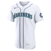 Seattle Mariners Baseball Jersey, White Authentic Home Sportswear Jersey Shirt, Lightweight Breathable Athletic Jersey, Casual Gift for Men