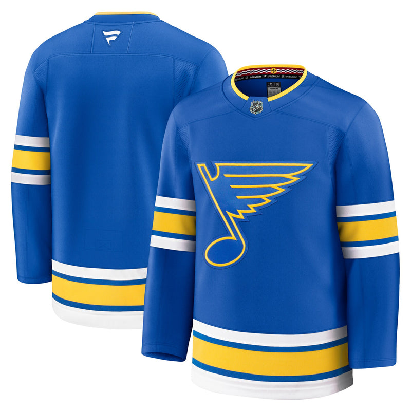 St. Louis Blues Hockey Jersey, Blue Premium Sportswear Jersey Shirt, Long Sleeve Hockey Sweater Jersey, Casual Gift for Men, Style 203133883