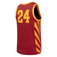 Iowa State Cyclones Basketball Jersey, Cardinal Sportswear Jersey Shirt, Sleeveless Athletic Tank Jersey, Casual Gift for Men, Style 202292180