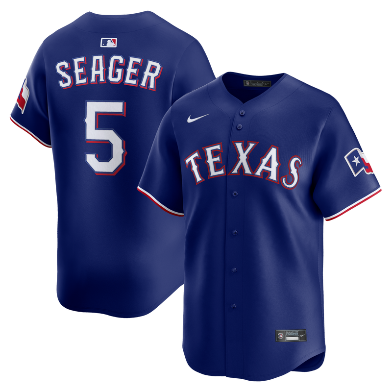 Corey Seager Texas Rangers Baseball Jersey, Royal Limited Sportswear Jersey Shirt, Lightweight Breathable Athletic Jersey, Casual Gift for Men