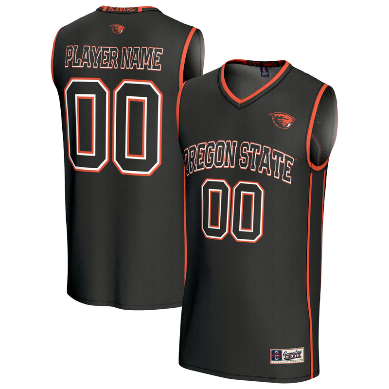 Oregon State Beavers Basketball Jersey, Black Fashion Lightweight Sportswear Jersey Shirt, Sleeveless Athletic Tank Jersey, Casual Gift for Men