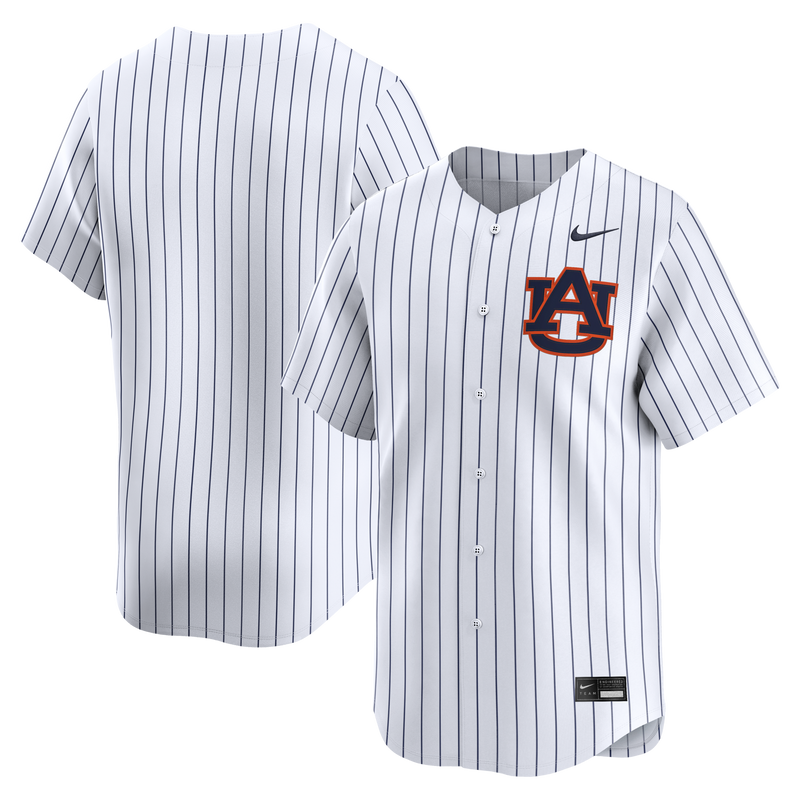 Auburn Tigers Baseball Jersey, White Limited Alternate Sportswear Jersey Shirt, Lightweight Breathable Athletic Jersey, Casual Gift for Men