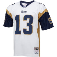 Kurt Warner Los Angeles Rams Football Jersey, White Replica Sportswear Jersey Shirt, Lightweight Breathable Athletic Jersey, Casual Gift for Men