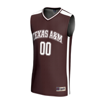 Texas A&M Aggies Basketball Jersey, Maroon Sportswear Jersey Shirt, Sleeveless Athletic Tank Jersey, Casual Gift for Men, Style 203645435