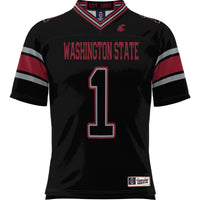 Washington State Cougars Football Jersey, Sportswear Jersey Shirt, Lightweight Breathable Athletic Jersey, Casual Gift for Men, Style 200425304
