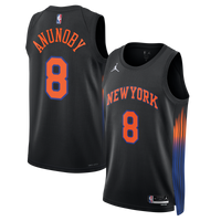 OG Anunoby New York Knicks Basketball Jersey, Black Sportswear Jersey Shirt, Sleeveless Athletic Tank Jersey, Casual Gift for Men
