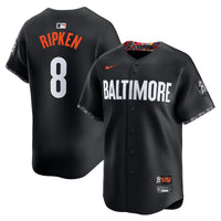 Cal Ripken Jr. Baltimore Orioles Baseball Jersey, Black Sportswear Jersey Shirt, Lightweight Breathable Athletic Jersey, Casual Gift for Men