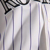 Colorado Rockies Baseball Jersey, White Sportswear Jersey Shirt, Lightweight Breathable Athletic Jersey, Casual Gift for Men, Style 201865816
