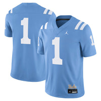 UCLA Bruins Football Jersey, Light Blue Game Alternate Sportswear Jersey Shirt, Lightweight Breathable Athletic Jersey, Casual Gift for Men