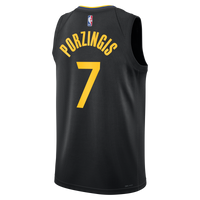 Kristaps Porziņģis Golden State Warriors Basketball Jersey, Black Sportswear Jersey Shirt, Sleeveless Athletic Tank Jersey, Casual Gift for Men