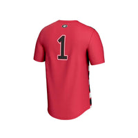 Georgia Bulldogs Lightweight Soccer Jersey, Red Fashion Sportswear Jersey Shirt, Lightweight Breathable Athletic Jersey, Casual Gift for Men