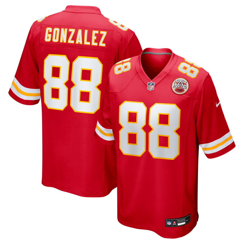 Tony Gonzalez Kansas City Chiefs Football Jersey, Red Game Sportswear Jersey Shirt, Lightweight Breathable Athletic Jersey, Casual Gift for Men