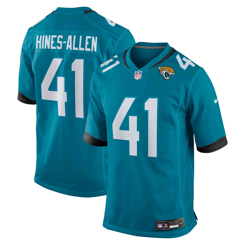 Josh Hines-Allen Jacksonville Football Jersey, Sportswear Jersey Shirt, Lightweight Athletic Jersey, Casual Gift for Men, Style 201979161