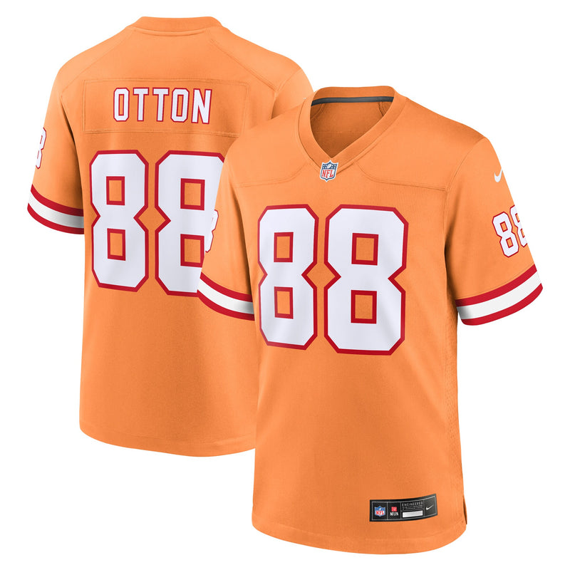 Cade Otton Tampa Bay Buccaneers Football Jersey, Orange Sportswear Jersey Shirt, Lightweight Breathable Athletic Jersey, Casual Gift for Men