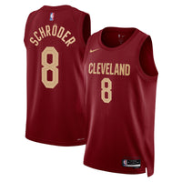 Dennis Schröder Cleveland Cavaliers Basketball Jersey, Swingman Sportswear Jersey Shirt, Sleeveless Athletic Tank Jersey, Casual Gift for Men