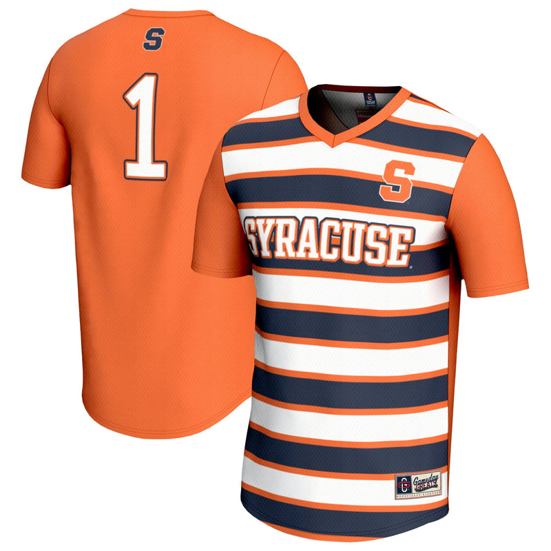 Syracuse Orange Soccer Jersey, Fashion Lightweight Sportswear Jersey Shirt, Lightweight Breathable Athletic Jersey, Casual Gift for Men