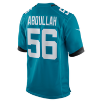Yasir Abdullah Jacksonville Jaguars Football Jersey, Teal Sportswear Jersey Shirt, Lightweight Breathable Athletic Jersey, Casual Gift for Men