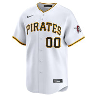 Pittsburgh Pirates Baseball Jersey, White Sportswear Jersey Shirt, Lightweight Breathable Athletic Jersey, Casual Gift for Men, Style 202808919