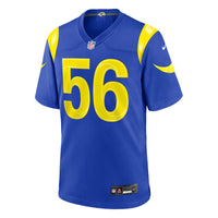 Shaun Dolac Los Angeles Rams Football Jersey, Royal Game Sportswear Jersey Shirt, Lightweight Breathable Athletic Jersey, Casual Gift for Men