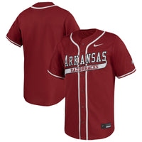 Arkansas Razorbacks Baseball Jersey, Cardinal Limited Sportswear Jersey Shirt, Lightweight Breathable Athletic Jersey, Casual Gift for Men