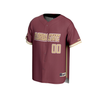 Florida State Seminoles Baseball Jersey, Sportswear Jersey Shirt, Lightweight Breathable Athletic Jersey, Casual Gift for Men, Style 201141625