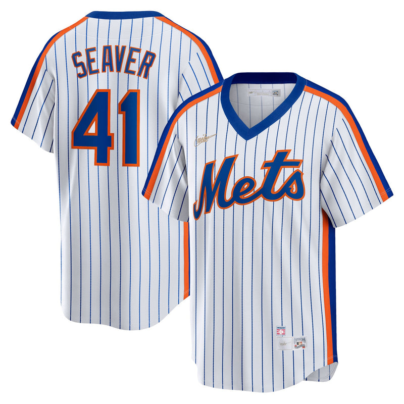 Tom Seaver New York Mets Baseball Jersey, White Home Sportswear Jersey Shirt, Lightweight Breathable Athletic Jersey, Casual Gift for Men