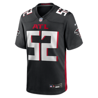Jovaughn Gwyn Atlanta Falcons Football Jersey, Black Game Sportswear Jersey Shirt, Lightweight Breathable Athletic Jersey, Casual Gift for Men