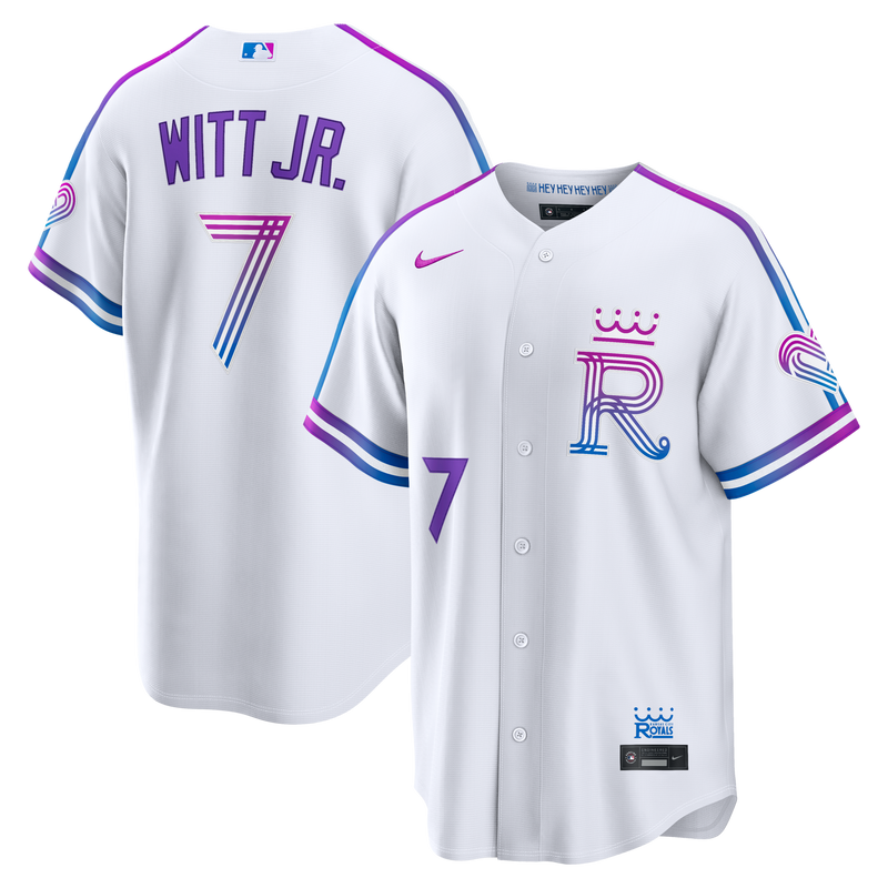 Bobby Witt Jr. Kansas City Royals Baseball Jersey, Sportswear Jersey Shirt, Lightweight Athletic Jersey, Casual Gift for Men, Style 2001596687